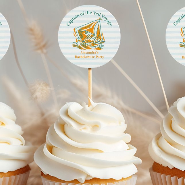 Sticker Rond Dernière voile avant la soirée d'enterrement de vi (Créateur téléchargé)