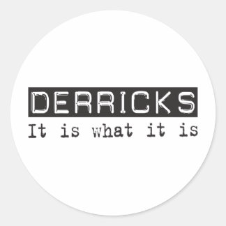 Sticker Rond Derrick C'Est