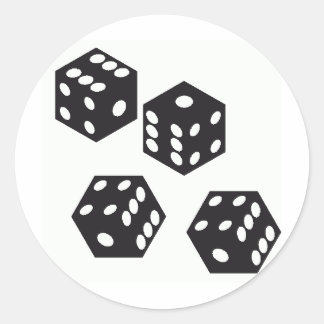 Sticker Rond dés