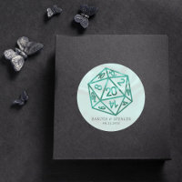 Dés de JDR | Émeraude Joueur de jeu de société Fan