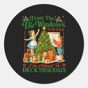 Sticker Rond Des fenêtres aux murs, je vais couvrir ces halls