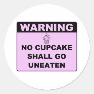 Sticker Rond Des gâteaux !