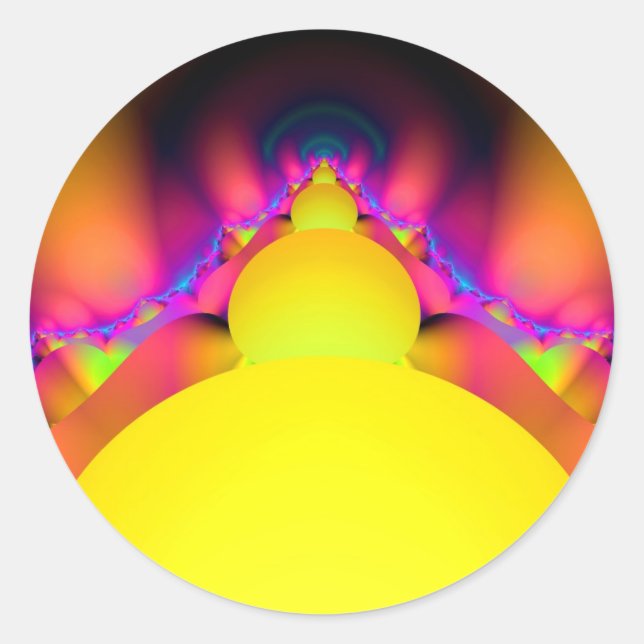 Sticker Rond Des Oeufs D'Or (Devant)