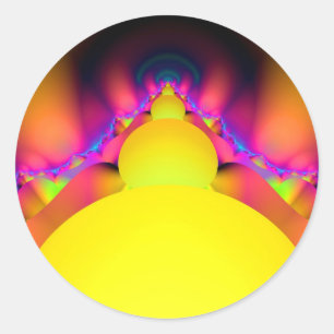 Sticker Rond Des oeufs d'or