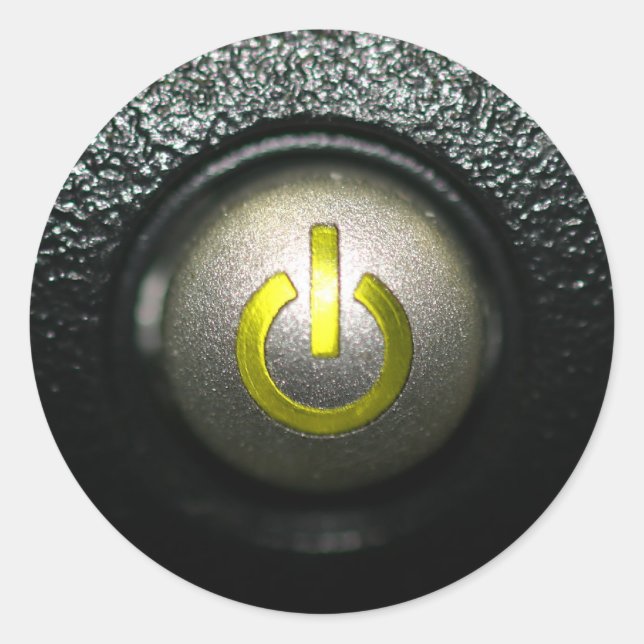 Sticker Rond Désactivé (Devant)