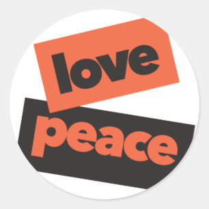 Sticker Rond Design urbain, audacieux, simple et dynamique de L
