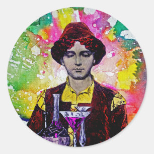 Sticker Rond Desmond par Michael Moffa