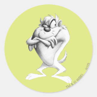 Sticker Rond Dessin TAZ™