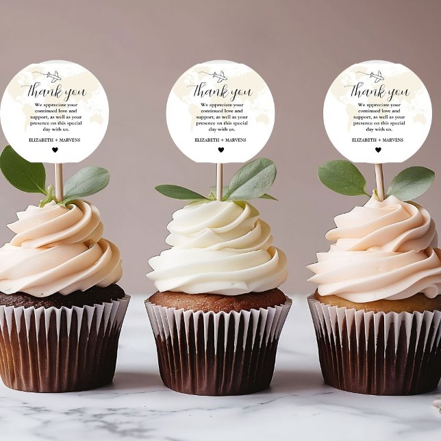 Sticker Rond Destination Voyage Thème Mariage accueil Guess bag (Créateur téléchargé)