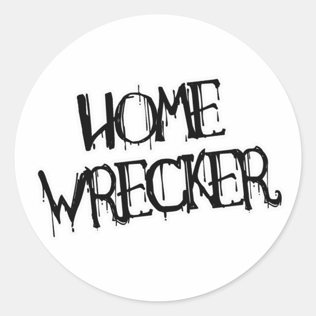 STICKER ROND DESTRUCTEUR DE FOYER (Devant)