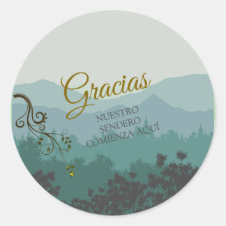 Sticker Rond Detalles para Invitados