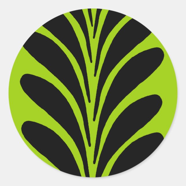 Sticker Rond Devenez écolo (Devant)