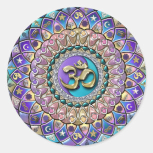 Sticker Rond Devenez le symbole Change Astro