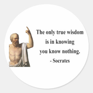 Sticker Rond Devis Socrates 3b