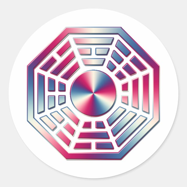 STICKER ROND DHARMA 1 (Devant)