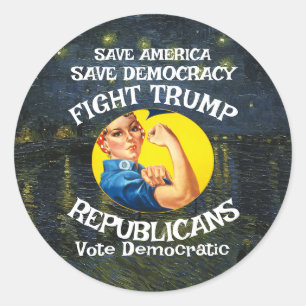 Sticker Rond DHS FBI CBP Président Iran Guerre Attentat Crimes 