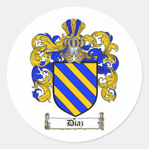 STICKER ROND DIAZ FAMILLE CREST - DIAZ BRAS