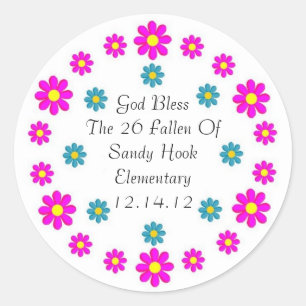 STICKER ROND DIEU BLESSE LES 26 CHUTES...