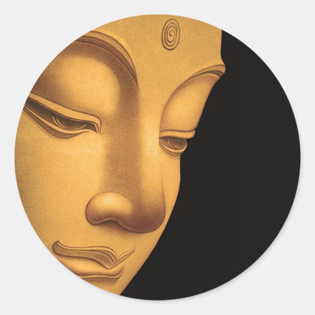 Sticker Rond Dieu Bouddha (Devant)