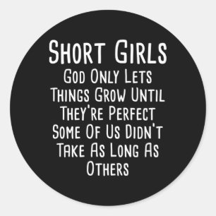 Sticker Rond Dieu Court Ne Laisse Que Croître Les Choses Jusqu'