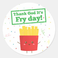 Dieu merci, c'est le jour des frites ! avec de mig