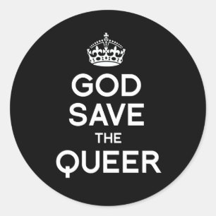 Sticker Rond DIEU SAUVE LA TAPETTE - BLANC -.png
