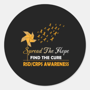 STICKER ROND DIFFUSER L'ESPOIR DE SENSIBILISATION DES SPPC RSD