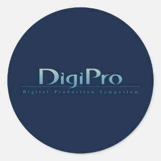 Sticker rond DigiPro