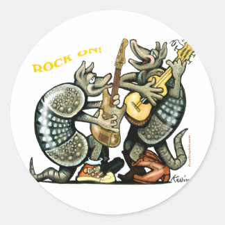 Sticker Rond Dillos Rock