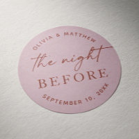Dîner De Répétition Rose. Nuit avant le romantisme