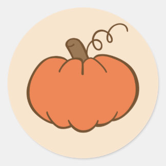 Sticker Rond Dîner Thanksgiving
