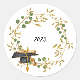 Sticker Rond Diplôme