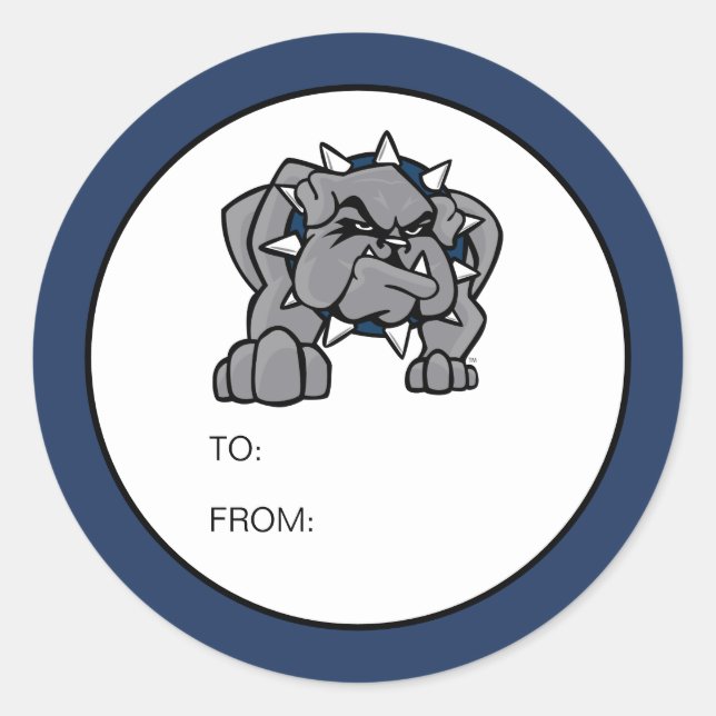 Sticker Rond Diplômé de la SWOSU (Devant)