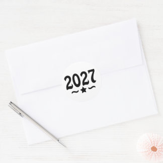 Sticker Rond Diplômés de la promotion 2027