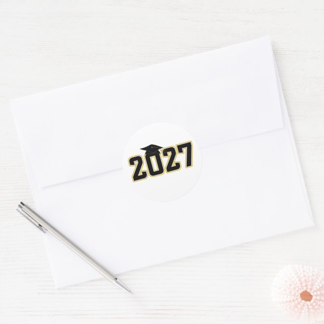 Sticker Rond Diplômés de la promotion 2027 (Enveloppe)