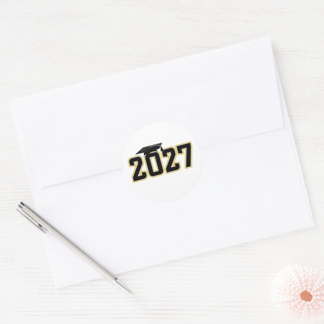 Sticker Rond Diplômés de la promotion 2027 (Enveloppe)