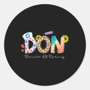 Sticker Rond Directeur Des Infirmières Directeur Des Infirmière