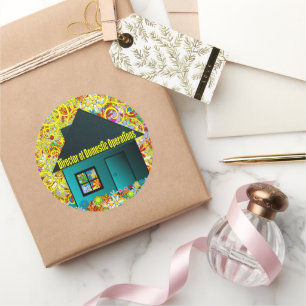 Sticker Rond Directeur des opérations intérieures