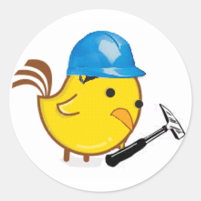 Sticker Rond DirthRockChick (Devant)