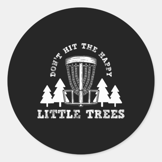 Sticker Rond Disc Golf _10  (Devant)