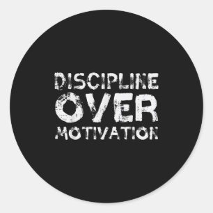 Sticker Rond Discipline De Gymnastique Sur Motivation Exercice