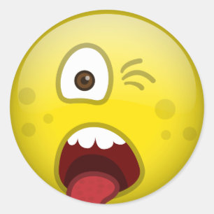 Sticker Rond Disgusted