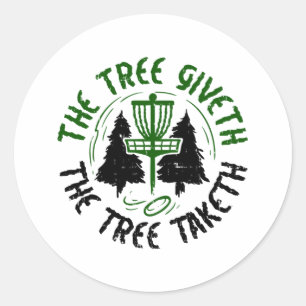 Sticker Rond Disk Golf