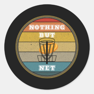 Sticker Rond Disque Golf Frisbee Golf Ultimate Frisbee Sports