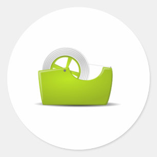 Sticker Rond Distributeur de bandes