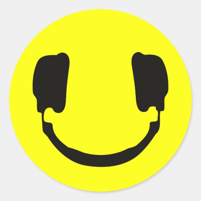 STICKER ROND DJ (Devant)