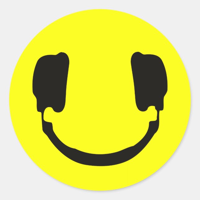 STICKER ROND DJ (Devant)