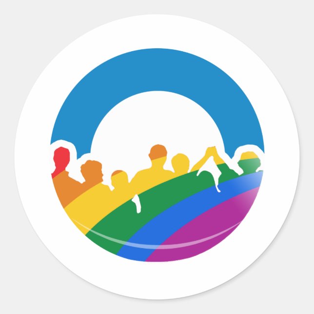 STICKER ROND DNC PRIDE 2012 (Devant)