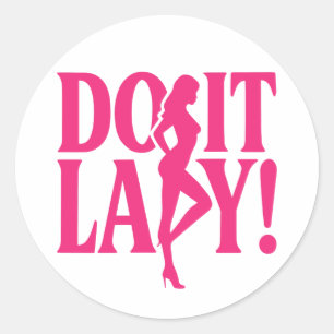 Sticker Rond Do It Lady - L'autonomisation féminine