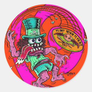 Sticker Rond DOD - Golf de disque